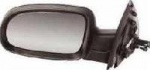 Vauxhall Corsa - C - [01-06] Complete Cable Adjust Mirror Unit - Black
